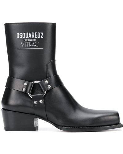 DSquared² Exclusive For Vitkac Ankle Boots - Black