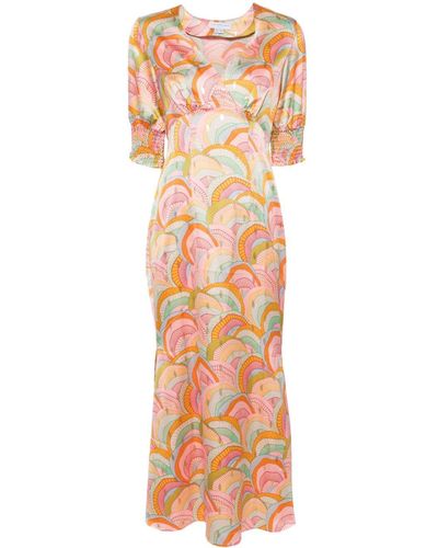 Never Fully Dressed Havana May Maxi Dress - Pink
