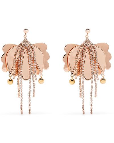 La DoubleJ Tulip Drop Earrings - Pink