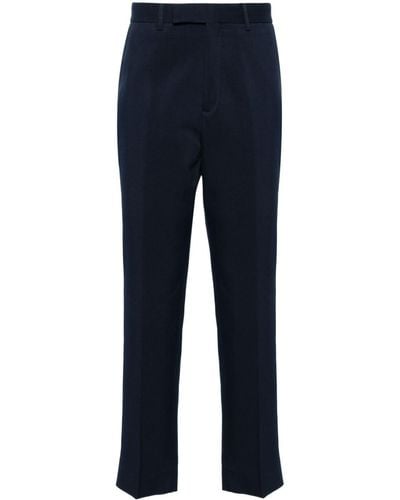 Gucci Mid-rise Tailored Trousers - Blue