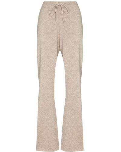 Extreme Cashmere No. 142 Run Track Trousers - Natural
