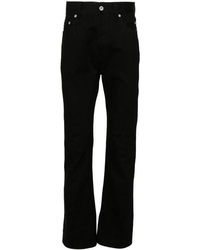 Rick Owens Jim Cut mid-rise bootcut jeans - Noir