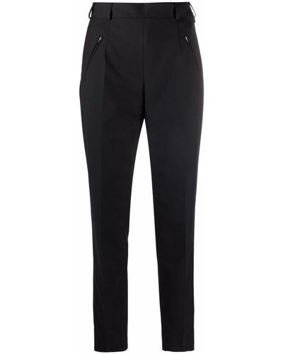 Maison Margiela Tailored Straight-leg Trousers - Black