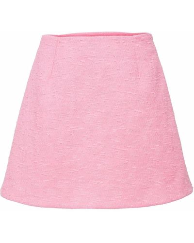Carolina Herrera ハイウエスト Aラインスカート - ピンク