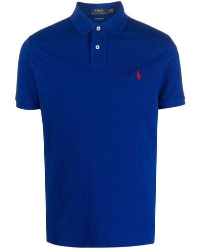 Polo Ralph Lauren ロゴ ポロシャツ - ブルー