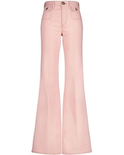 Giambattista Valli Straight High Waist Jeans - Roze