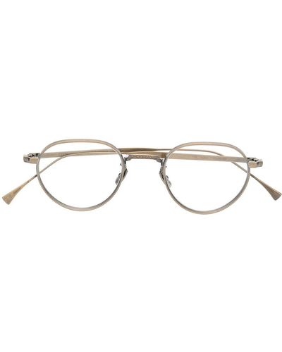 Eyevan 7285 '169' Brille mit rundem Gestell - Mettallic