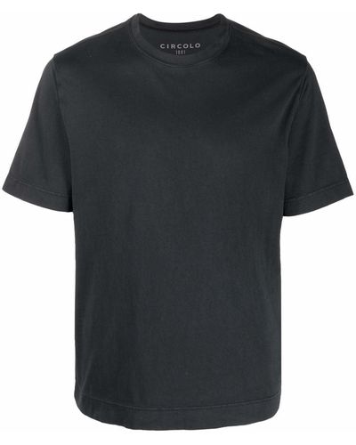 Circolo 1901 Short Sleeve Cotton T-shirt - Black