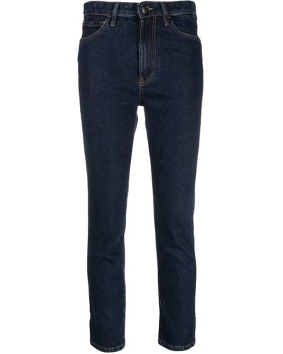 3x1 Jeans skinny crop - Blu