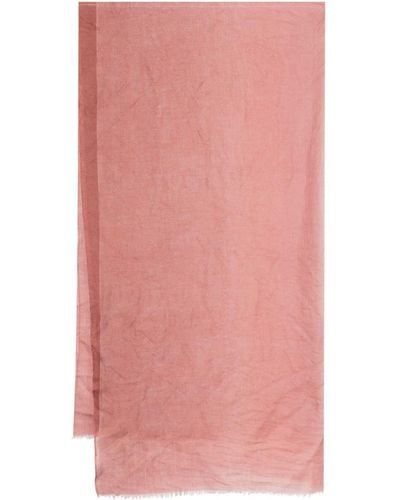 N.Peal Cashmere Gradient-effect Cashmere Scarf - Pink
