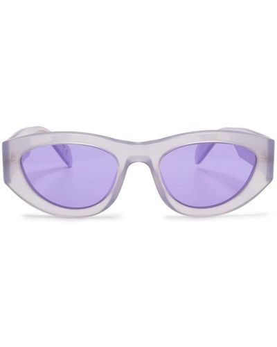 Marni Rainbow Mountains Cat-eye Sunglasses - Purple