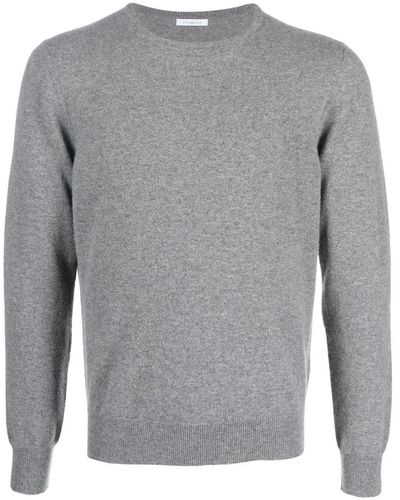 Malo Round-neck Cashmere Sweater - Grey