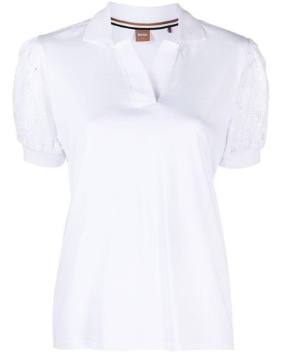 BOSS by HUGO BOSS Short-sleeve tops for Women | Online Sale up to 40% off |  Lyst