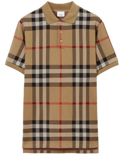 Burberry Vintage Check Polo Shirt - Braun
