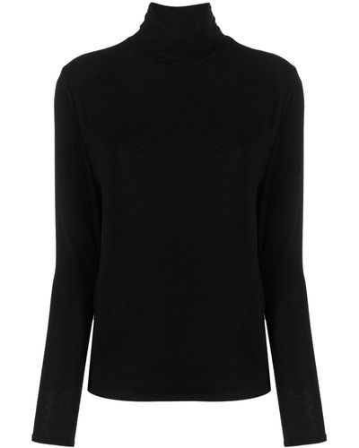 Dorothee Schumacher High-neck Fine-knit Sweater - Black