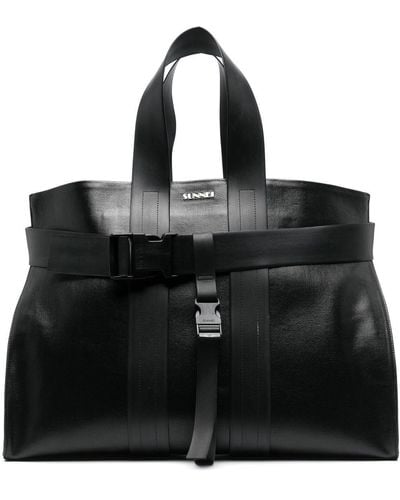 Sunnei 'parallelepipedo' Messenger Bag - Black