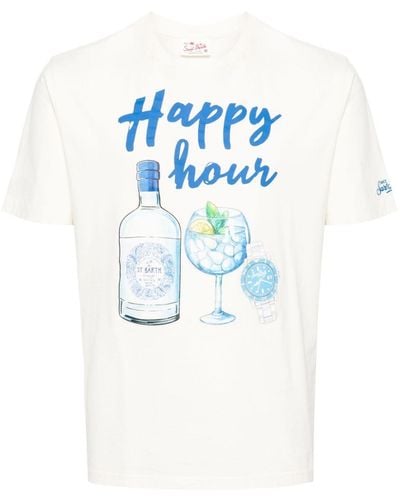 Mc2 Saint Barth Happy Hour Tシャツ - ブルー