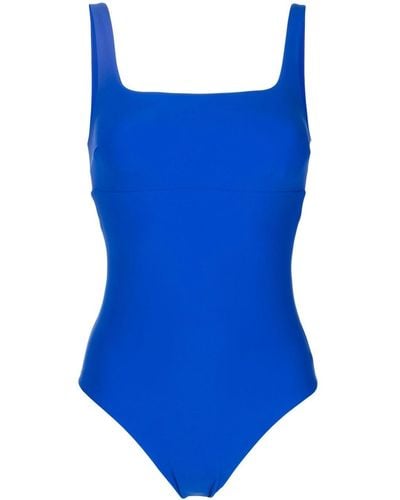 Bondi Born Maika Square Neck Swimsuit - Blue