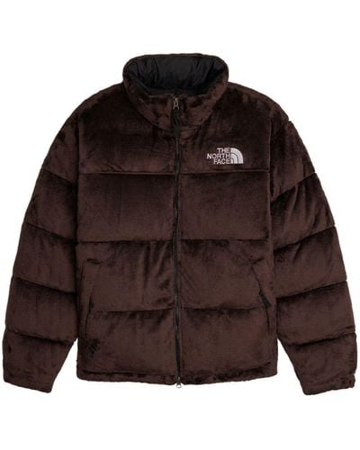 The North Face Nuptse Velour Down Jacket - Brown
