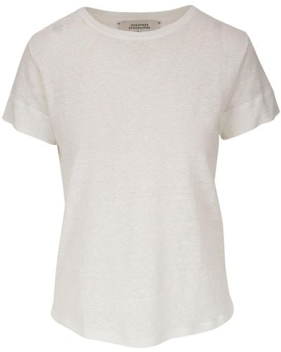 Dorothee Schumacher T-shirt Natural Ease - Bianco