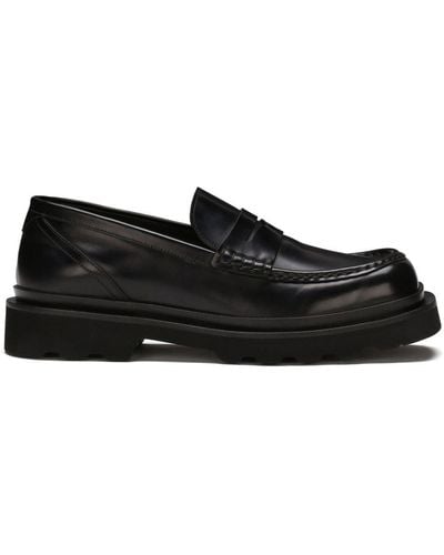 Dolce & Gabbana Klassische Penny-Loafer - Schwarz