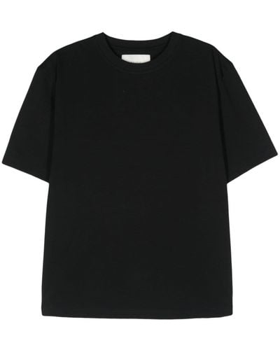Studio Nicholson Lay コットン Tシャツ - ブラック