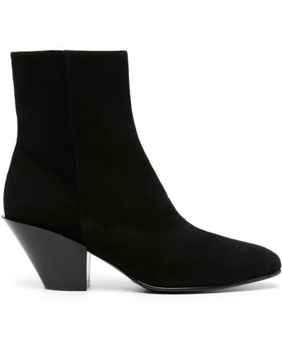 Roberto Festa Allik 50mm Ankle-length Suede Boots - Black