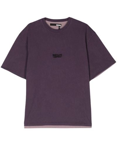 ROTATE BIRGER CHRISTENSEN Enzime Organic Cotton T-shirt - Purple