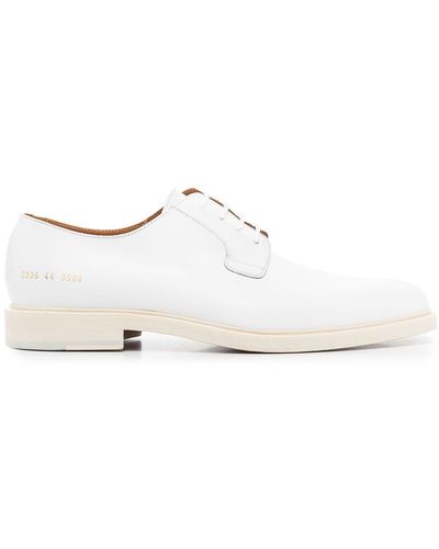Common Projects Leather Derby Loafers - White