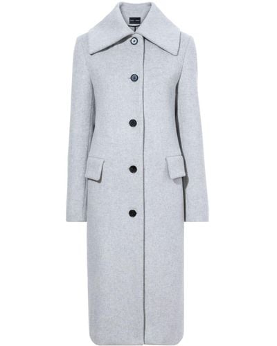 Proenza Schouler Louise Virgin Wool-blend Coat - Grey