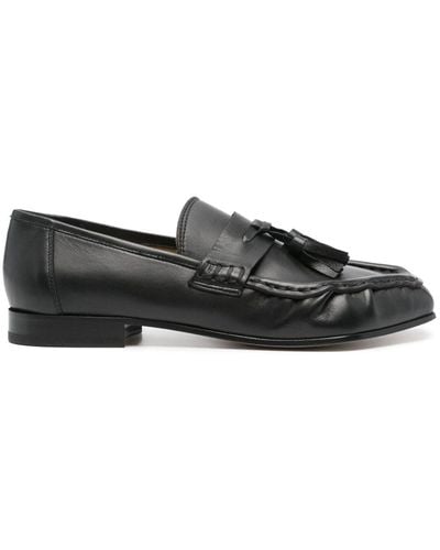 Magliano Tassel-detailed Leather Loafers - Black