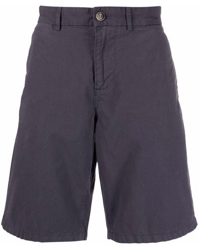 7 For All Mankind Knee-length Chino Shorts - Blue