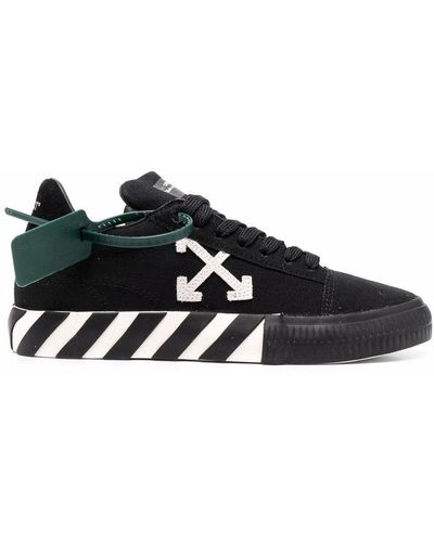Off-White c/o Virgil Abloh オフホワイト バルカナイズ スニーカー - ブラック