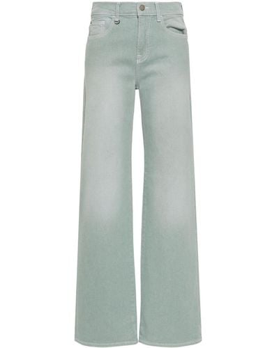 Emporio Armani J7e Mid-rise Straight-leg Jeans - Blue