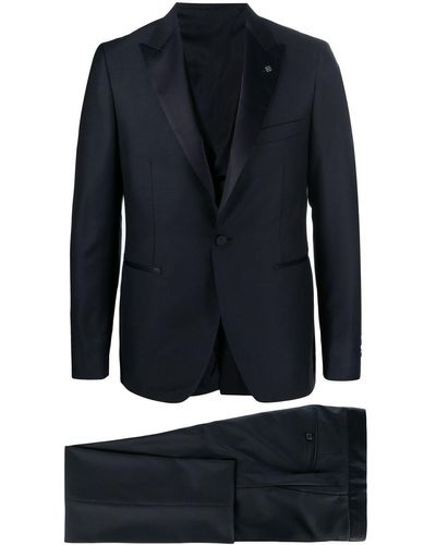 Tagliatore Single-breasted Two-piece Suit - Blue