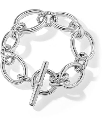 David Yurman Sterling Silver Mercer Chain Bracelet - Metallic