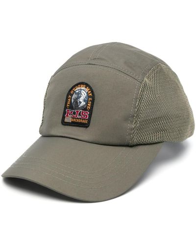 Parajumpers Casquette à patch logo - Gris