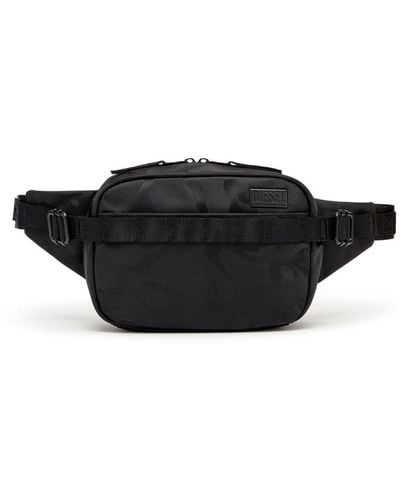 DIESEL Dsrt Camouflage-print Belt Bag - Black
