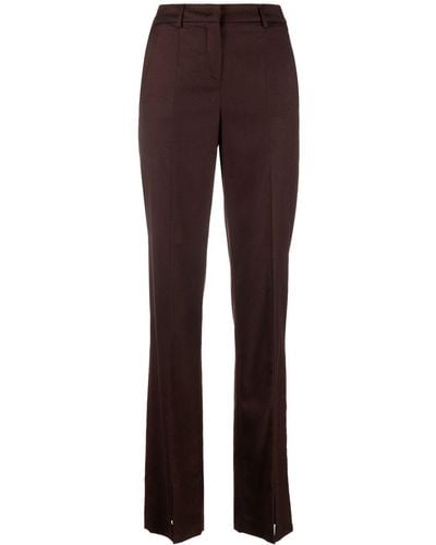 Fabiana Filippi Straight-leg Tailored Trousers - Brown