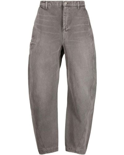 John Elliott Sendai Tapered-leg Jeans - Gray