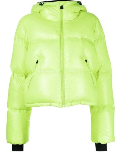 Aztech Mountain Minnie Nuke Ski-suit Puffer Jacket - Yellow