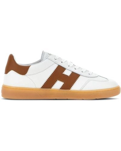 Hogan Cool Leather Sneakers - White