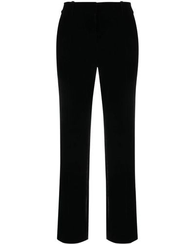 Ermanno Scervino Pantalones ajustados con pinzas - Negro