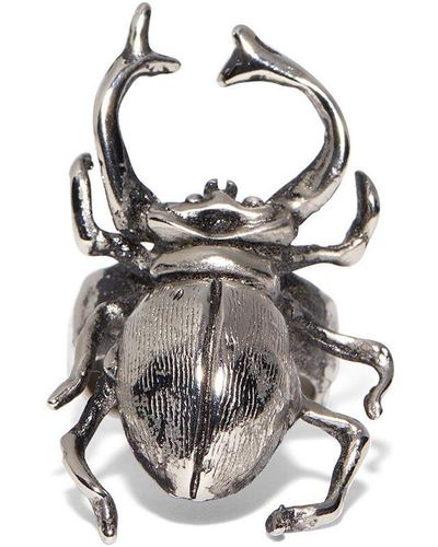 DSquared² Ring mit Käfer - Weiß