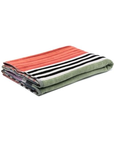 Missoni Stripe-print Blanket - White