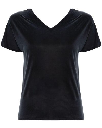 Rrd V-neck Shortsleeved T-shirt - Black