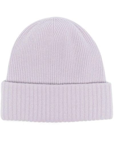 Woolrich Chunky Ribbed-knit Beanie - Purple