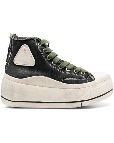 R13 High-top Sneakers - Zwart