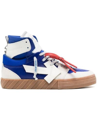 Off-White c/o Virgil Abloh Floating Arrow High-top Sneakers - Blauw