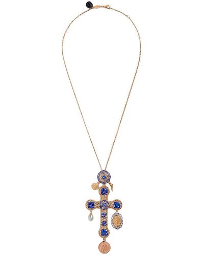Dolce & Gabbana 18kt Geelgouden Halsketting - Metallic